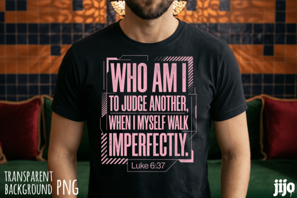 Who Judge Imperfectly Luke PNG for T-Shirt Designs
