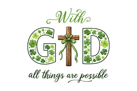 With God All Things Possible T-Shirt Designs